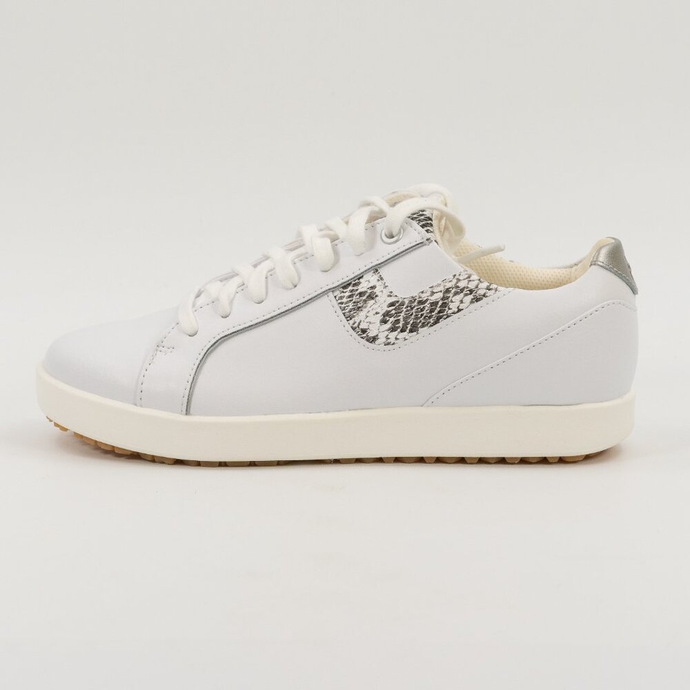 FootJoy Women's FJ Links White / Snake Golf Cleats 98185 Multi Size - Picture 4 of 12